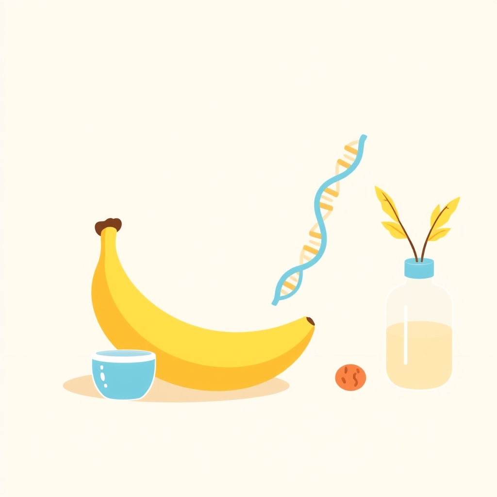 Extraction de l'ADN d'une banane avec des produits du quotidien