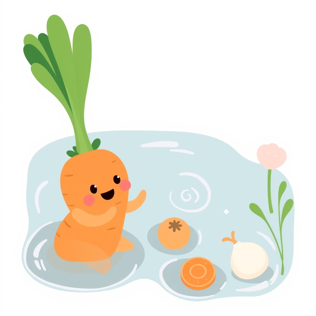 Faire repousser des fanes de carottes ou oignons dans l'eau