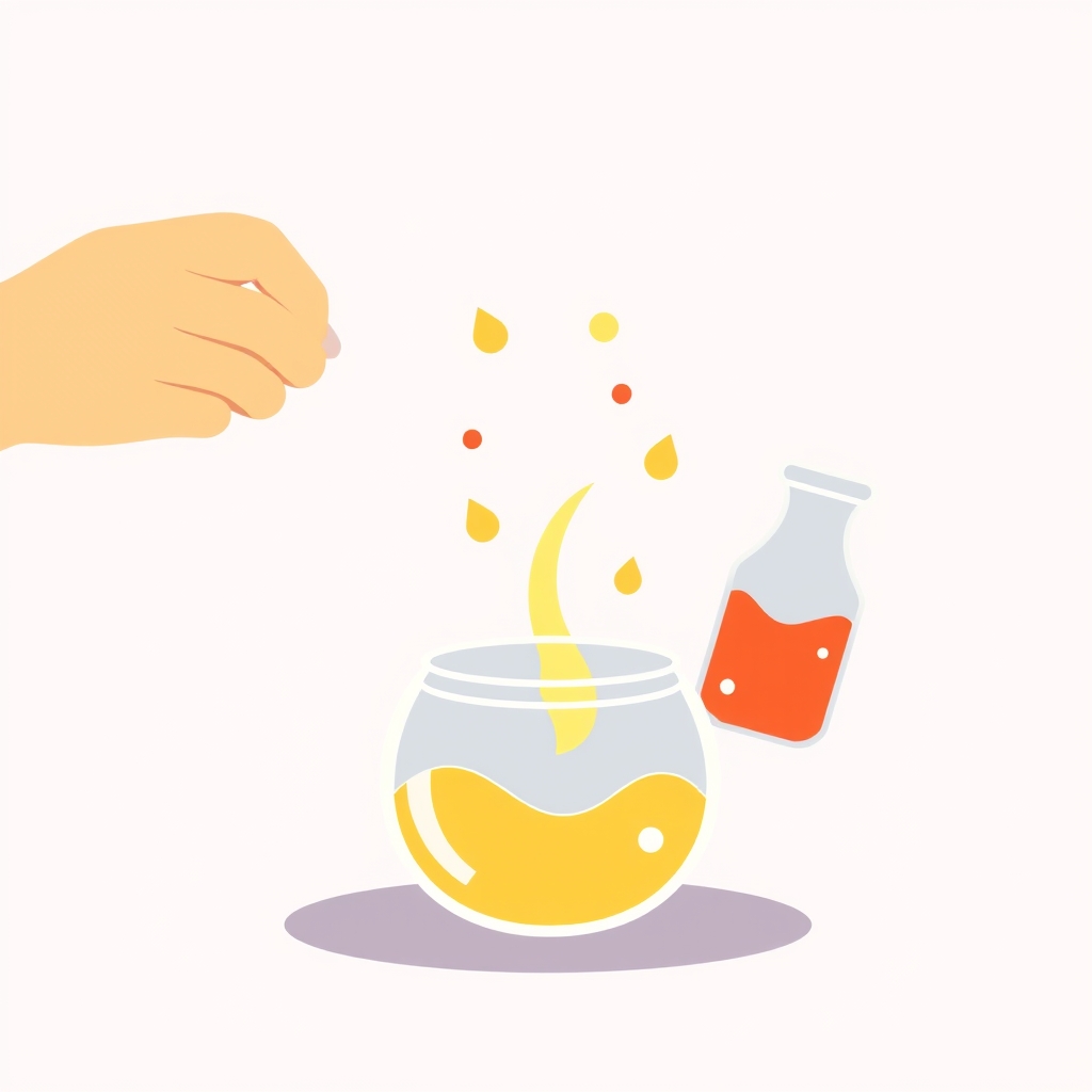 L'expérience du poivre magique et du liquide vaisselle