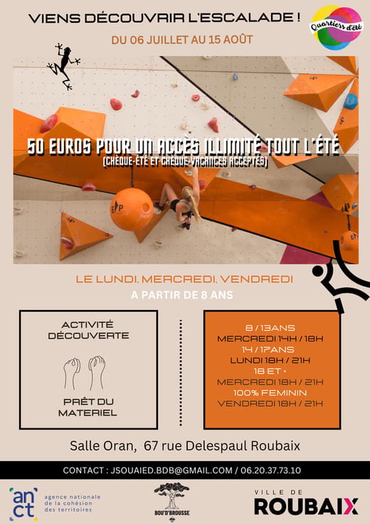 Escalade Pour Tous été 2026