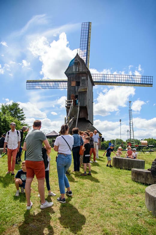 Visite des moulins et atelier pendant les vacances