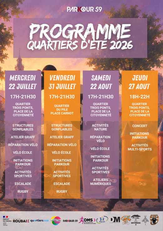 Quartiers d'été Parkour59