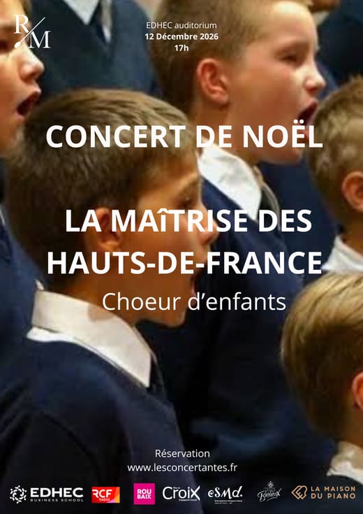 Grand concert de Noel : Maîtrise des Hauts-de-France